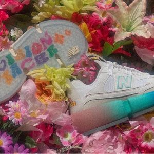 New Balance Vision Racer x Jaden Smith cloth low trainers